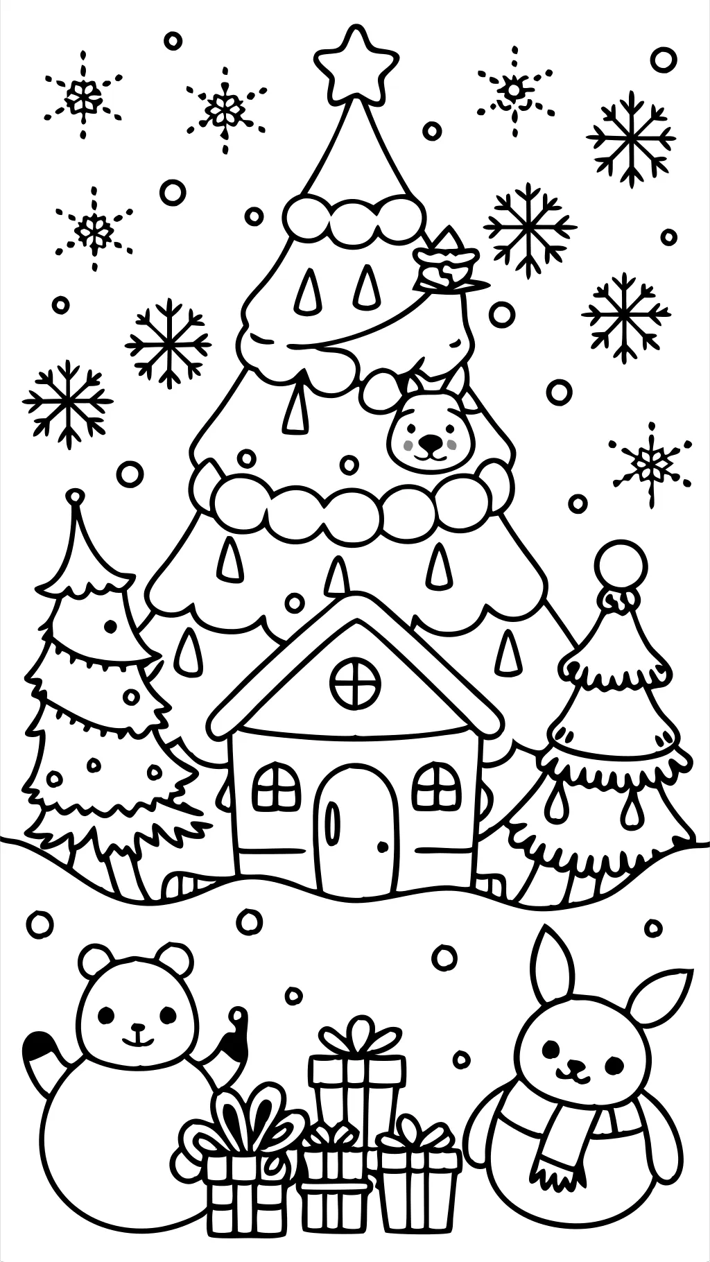 christmad coloring pages